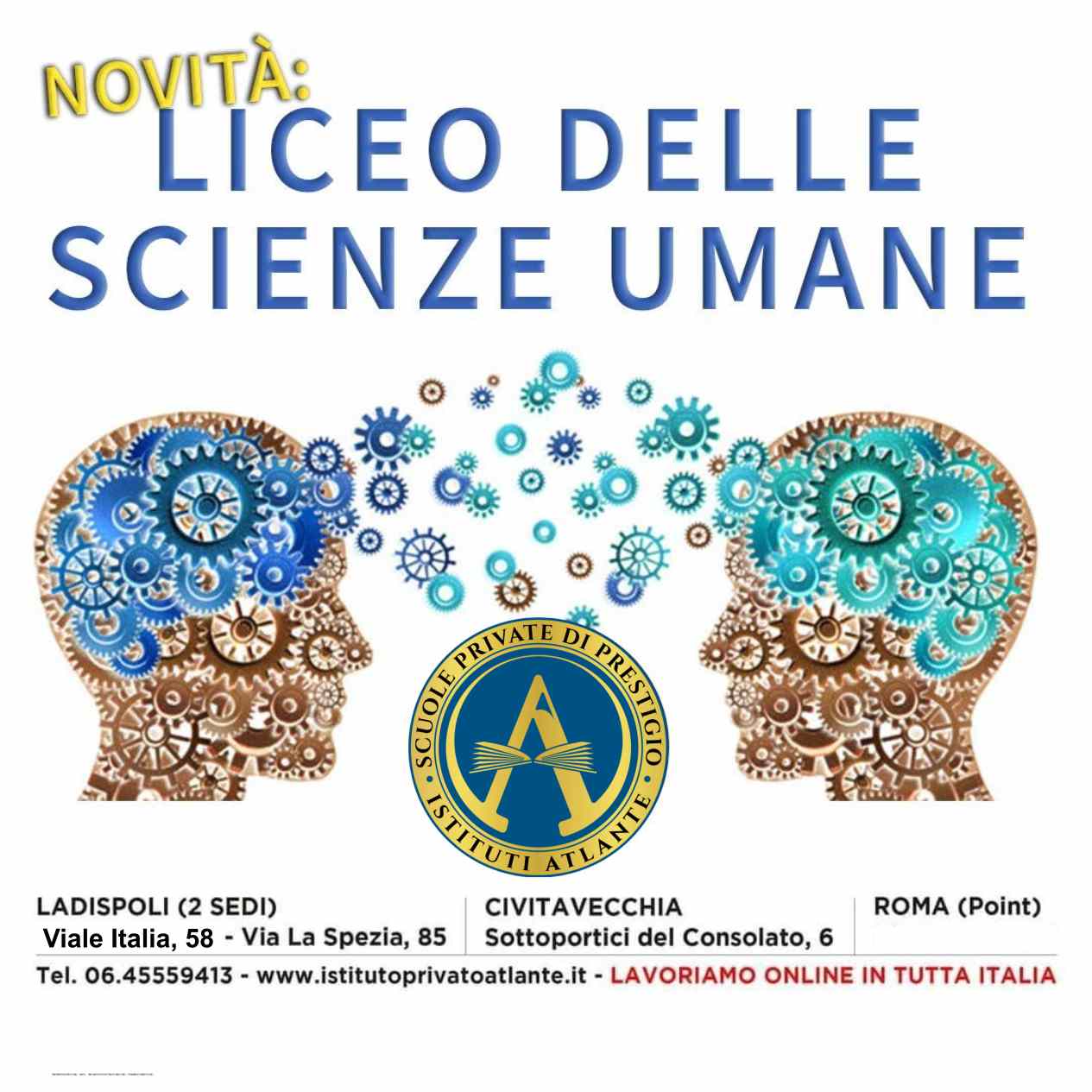 Aperte iscrizioni LICEO DELLE SCIENZE UMANE anno 2023-24